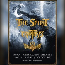 The Spirit + Cryptosis + The Omega Swarm 09.10.2026 Helvete Metal Club