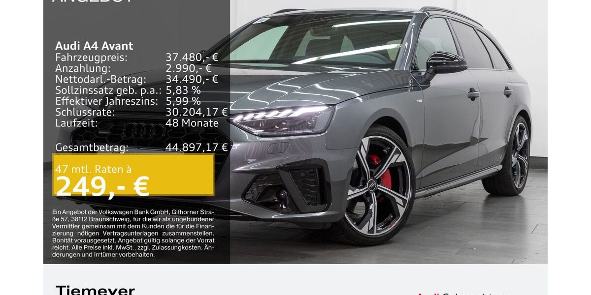 Audi A4 9.210 km 37.480 &euro; Oberhausen 46047