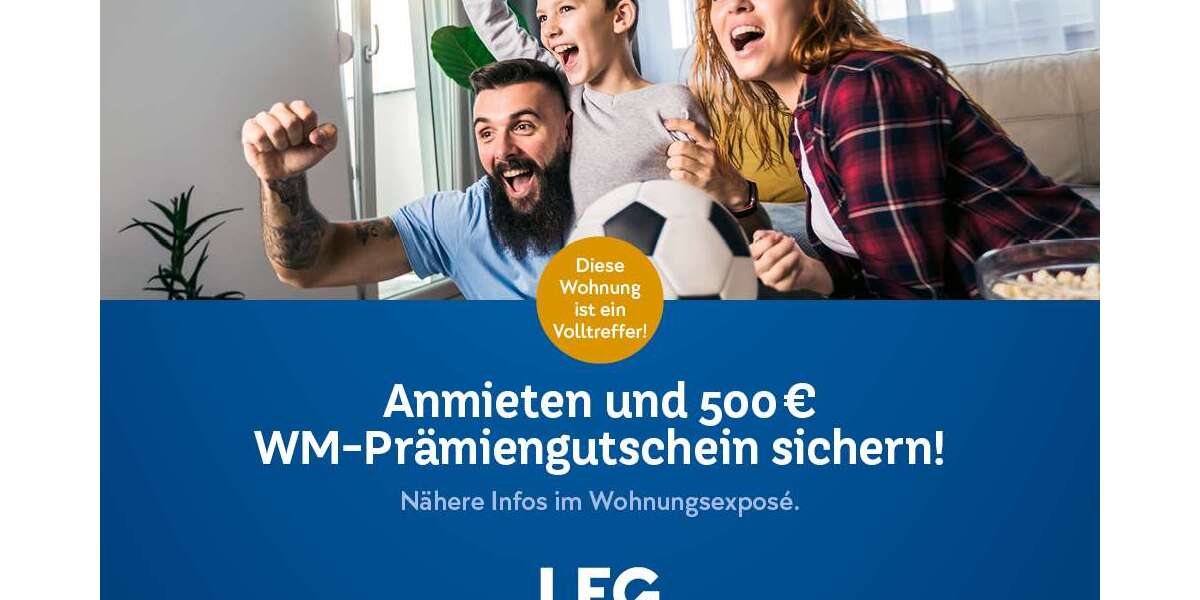 Etagenwohnung Velbert Birth - 2 Zimmer, 61 m&sup2;, 479&euro; | Angebot:26864975