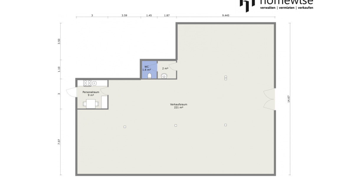 Gewerbeobjekt Duisburg Rheinhausen - 1.400&euro; | Angebot:20379044