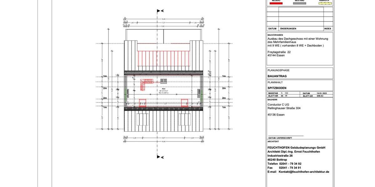Maisonettenwohnung Essen Stadtbezirk III - 4 Zimmer, 113 m&sup2;, 1.100&euro; | Angebot:24753479