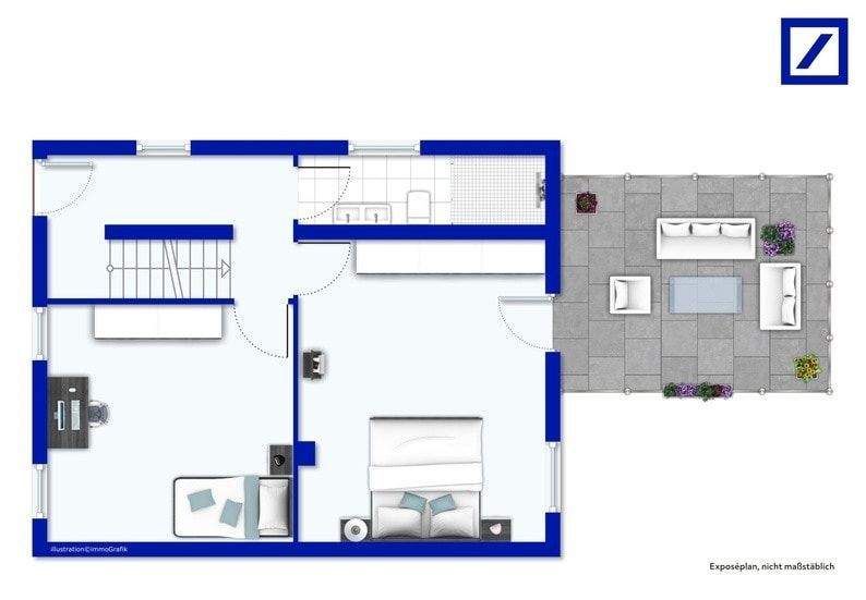 Doppelhaushälfte Mülheim Winkhausen - 5 Zimmer, 122 m&sup2;, 499.000&euro; | Angebot:24687182