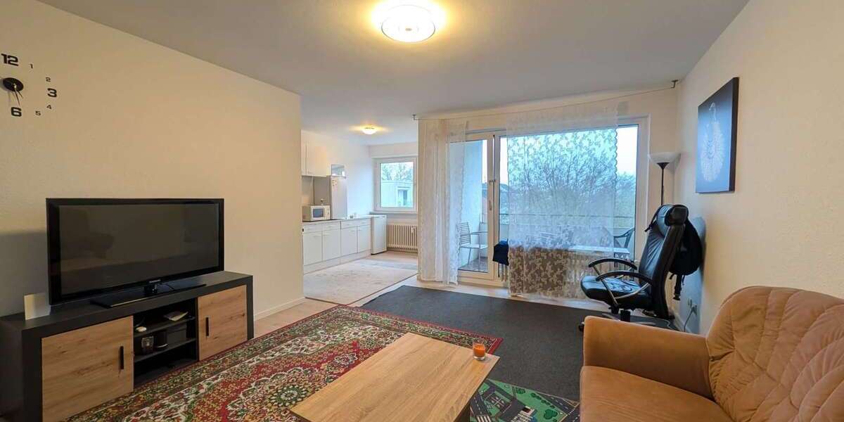 Etagenwohnung Moers Hochstraß - 1 Zimmer, 40 m&sup2;, 79.900&euro; | Angebot:24833453