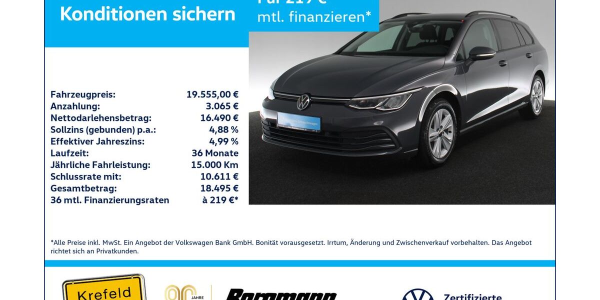 VW Golf 99.942 km 18.996 &euro; Krefeld 47803