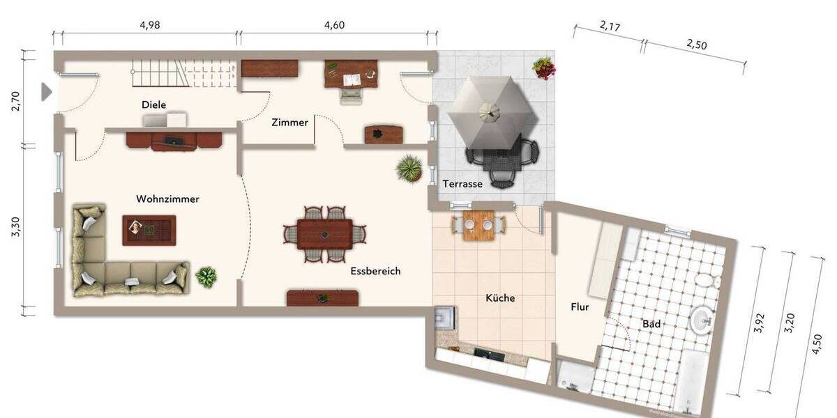 Doppelhaushälfte Duisburg Alt-Homberg - 5 Zimmer, 143 m&sup2;, 260.000&euro; | Angebot:26438749