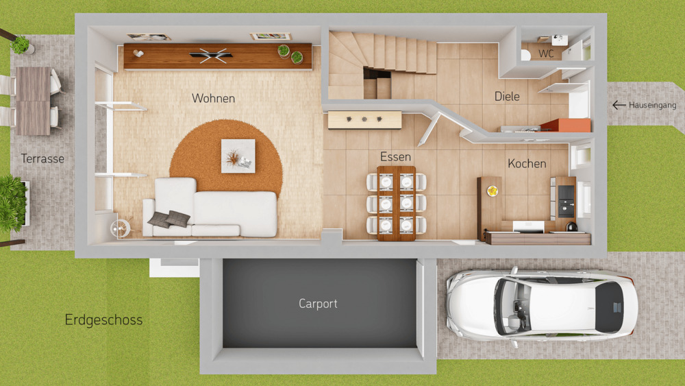 Doppelhaushälfte Willich Anrath - 8 Zimmer, 171 m&sup2;, 559.000&euro; | Angebot:26826280