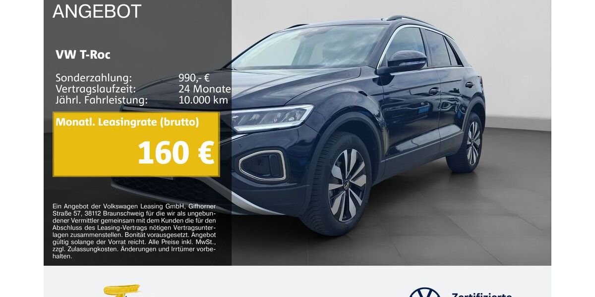 VW T-Roc 10.831 km 20.980 &euro; Dorsten 46282
