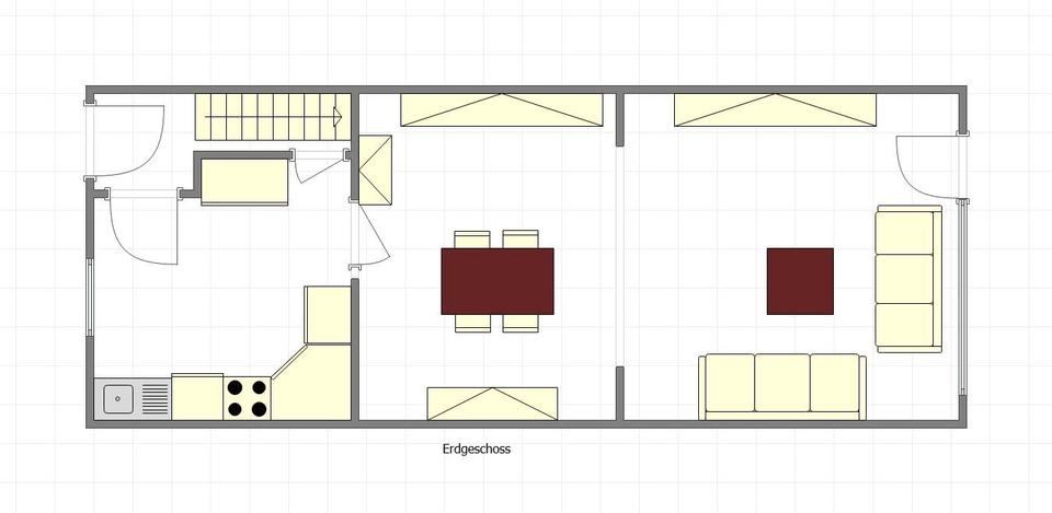 Reihenhaus Duisburg Hochheide - 4 Zimmer, 110 m&sup2;, 259.000&euro; | Angebot:27081987
