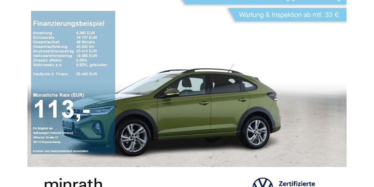 VW Taigo 11.093 km 23.690 &euro; Moers 47441