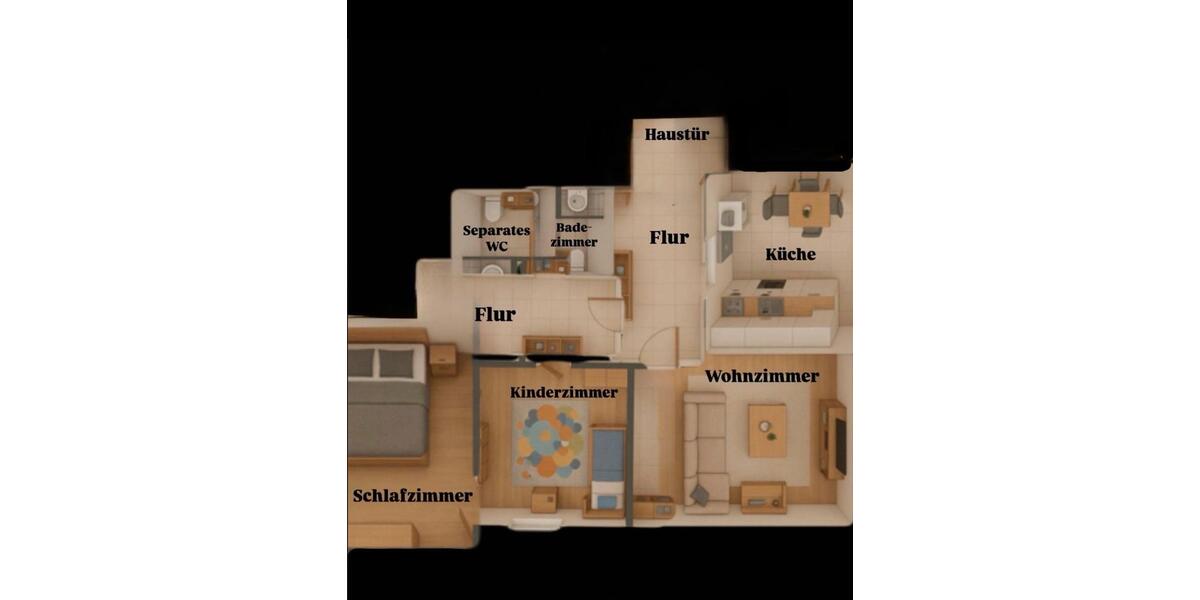 Charmante Eigentumswohnung in ruhiger Lage von Duisburg Hochheide 3 zimmer