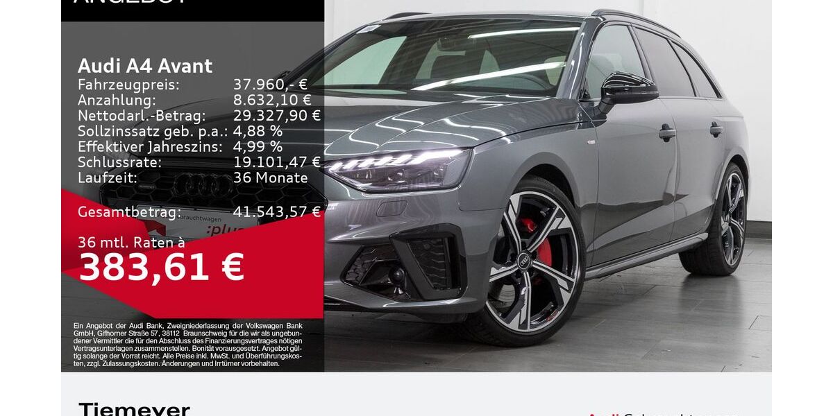 Audi A4 12.573 km 37.960 &euro; Dorsten 46284