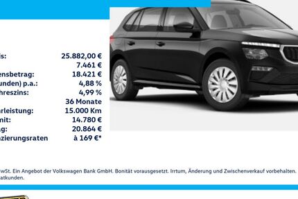 Skoda Kamiq 1.010 km 25.663 € Krefeld 47803