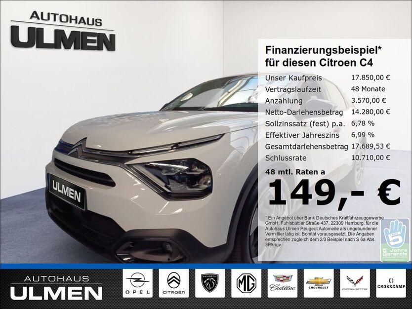 Citroen C4 19.896 km 17.850 € Düsseldorf 40233