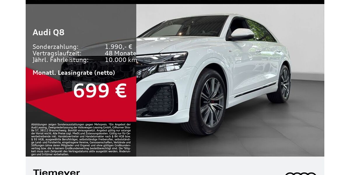 Audi Q8 3.900 km 84.990 &euro; Oberhausen 46047