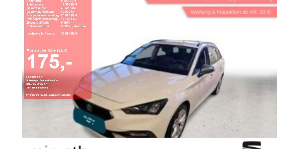 Seat Leon 29.642 km 22.380 &euro; Moers-Hülsdonk 47441