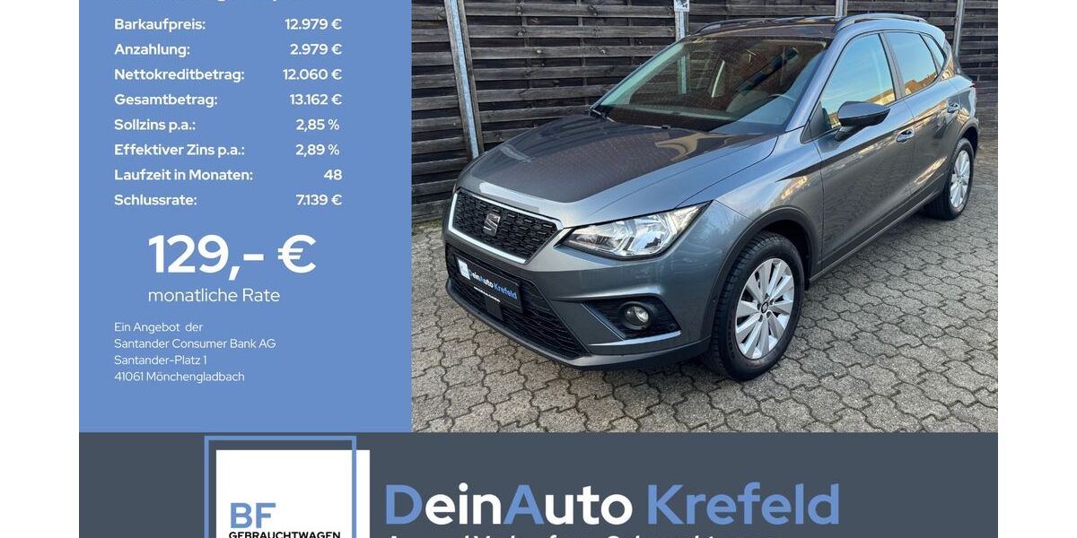 Seat Arona 96.440 km 12.979 &euro; Krefeld 47839