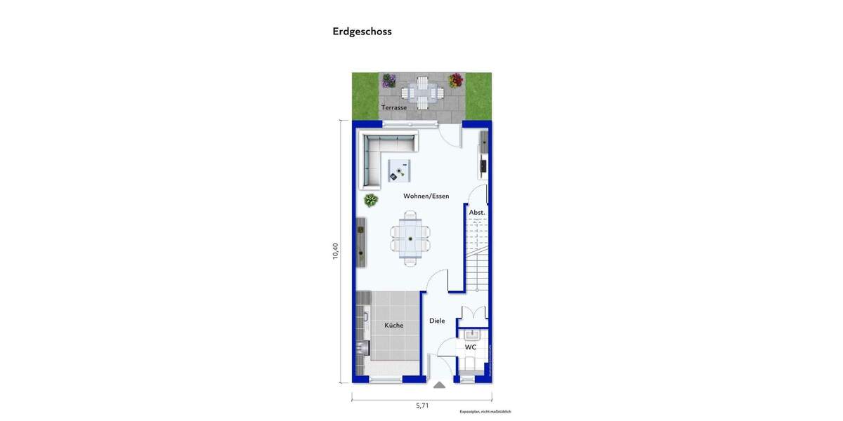 Reihenmittelhaus Gelsenkirchen Ückendorf - 5 Zimmer, 127 m&sup2;, 425.000&euro; | Angebot:25686680