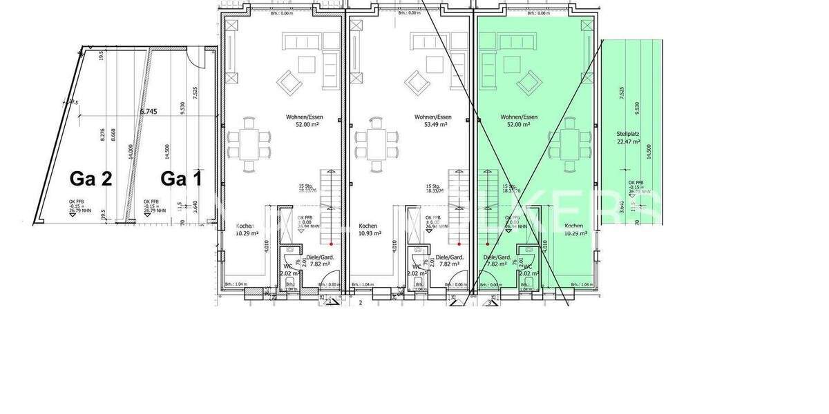 Reihenendhaus Kamp-Lintfort Niersenbruch - 4 Zimmer, 173 m&sup2;, 2.300&euro; | Angebot:25803175