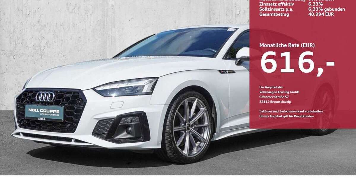 Audi A5 38.732 km 35.960 &euro; Düsseldorf 40474