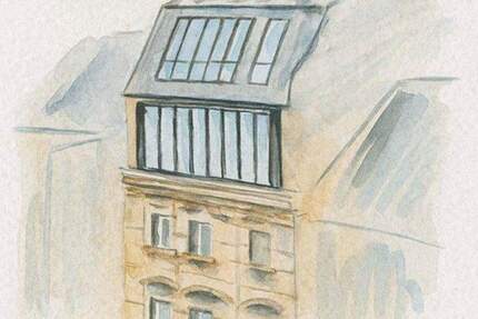 Jugendstil-MFH auf der Tannenstraße von Privat 1 zimmer