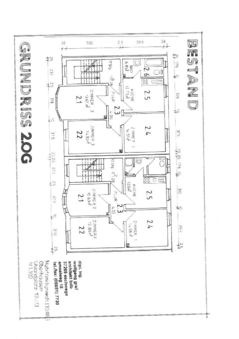 Großzügiges Mehrfamilienhaus in Oberhausen 2 zimmer