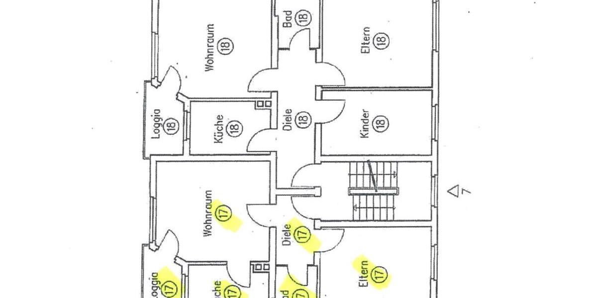 Erdgeschoßwohnung Essen Stadtbezirk VI - 2.5 Zimmer, 44 m&sup2;, 550&euro; | Angebot:26378963
