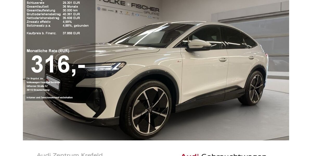 Audi Q4 e-tron 35.024 km 37.868 &euro; Krefeld 47805