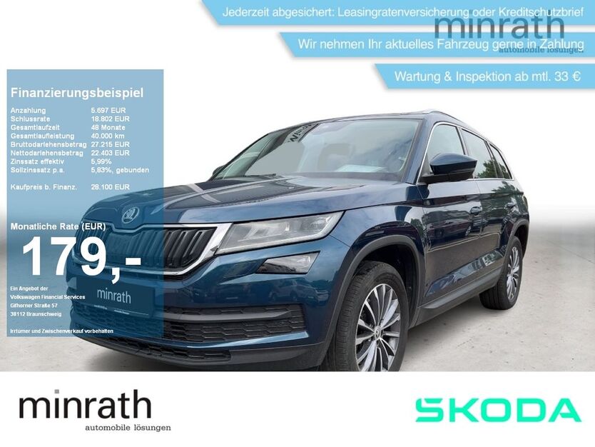 Skoda Kodiaq 117.418 km 27.480 € Duisburg-Rheinhausen 47226
