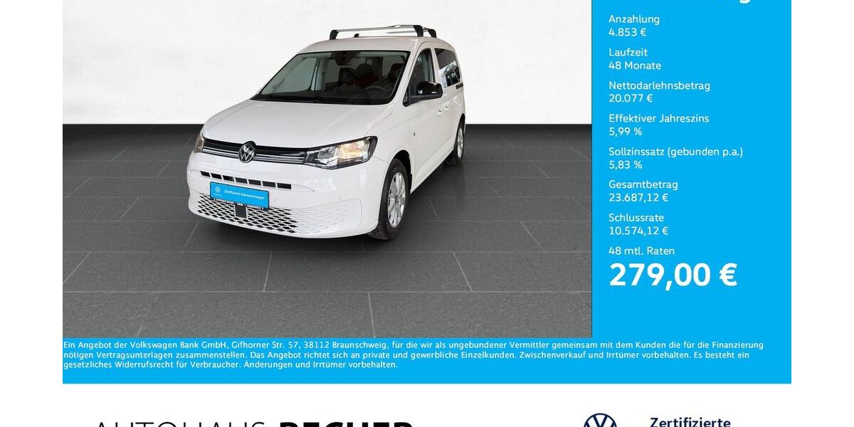 VW Caddy 42.685 km 23.960 &euro; Wesel 46485
