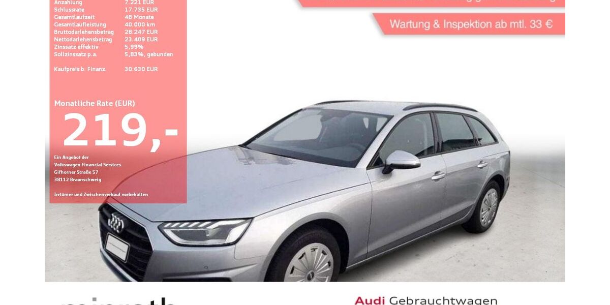 Audi A4 18.171 km 29.130 &euro; Moers-Hülsdonk 47441