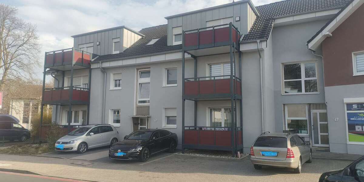 Etagenwohnung Bottrop Feldhausen - 2.5 Zimmer, 53 m&sup2;, 585&euro; | Angebot:25472574